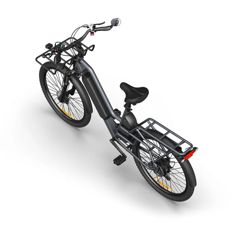 ADO Oasis 260T 26" Cargo Elektrofahrrad 500W Motor 48V 13,5Ah+9Ah Dual Batterie