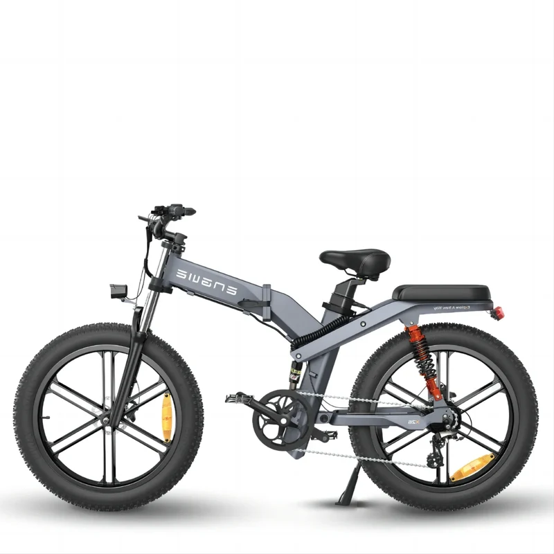 ENGWE X26 26" Fetter Reifen Faltbares Elektrofahrrad MTB 1000W Motor 48V 29.2Ah Doppelbatterie