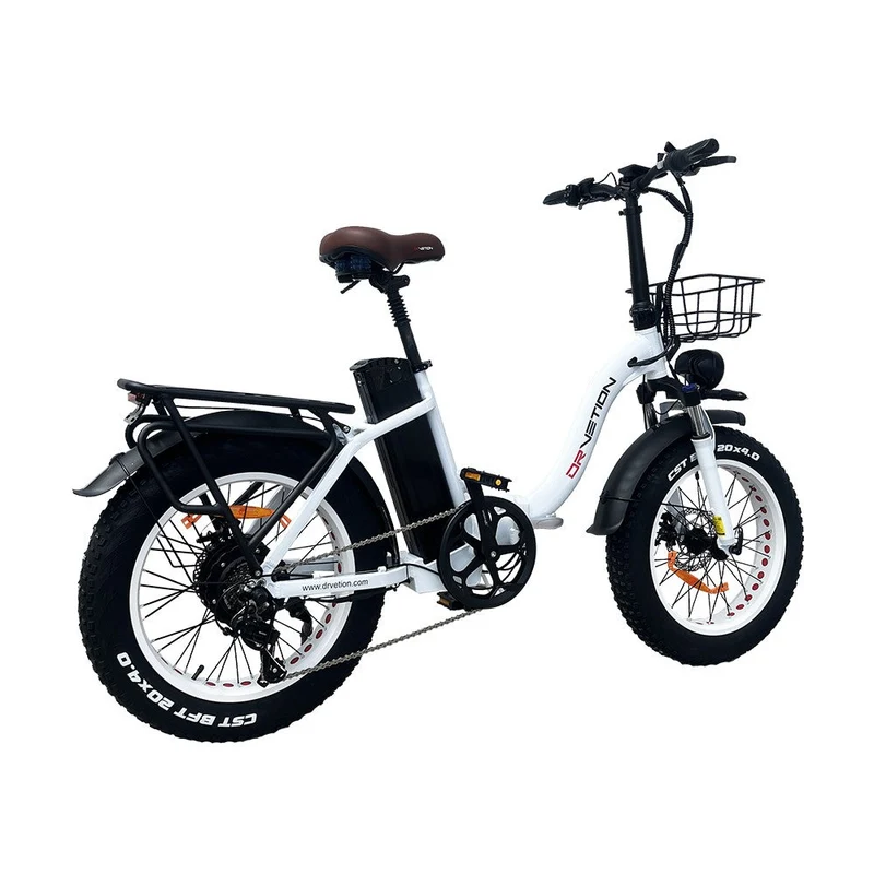DRVETION CT20 Durchstieg Fette Reifen Elektrofahrrad Kombination(Scheibenbremse)