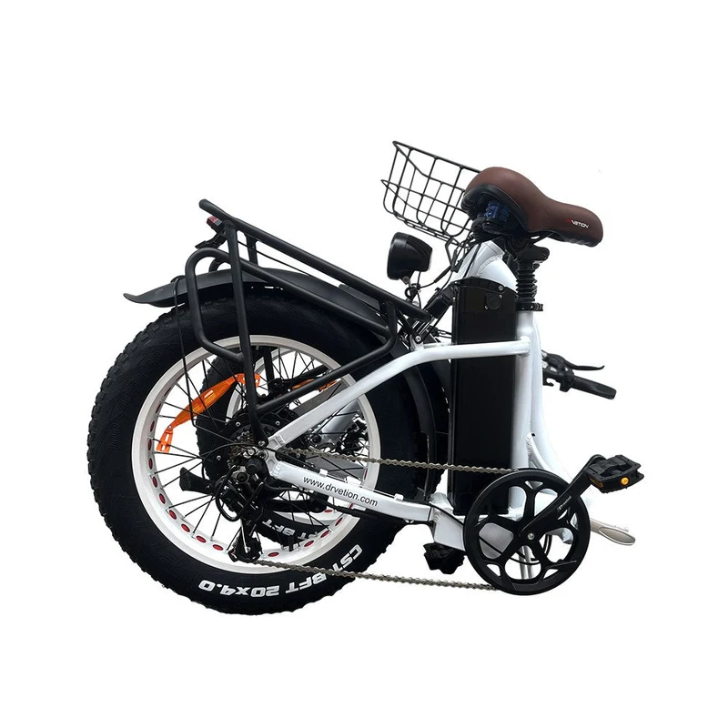 DRVETION CT20 Durchstieg Fette Reifen Elektrofahrrad Kombination(Scheibenbremse)