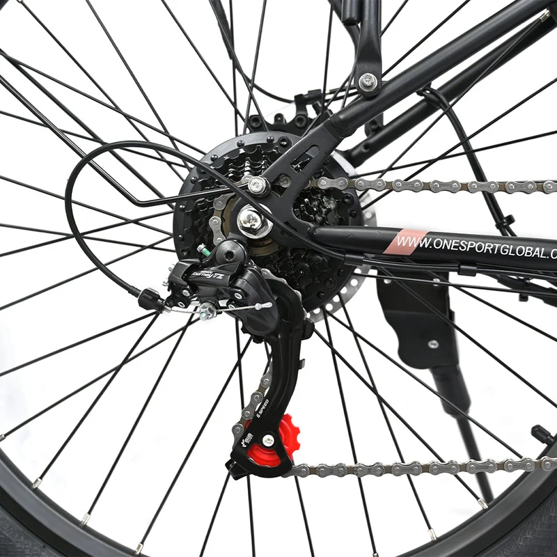 ONESPORT OT18-3 26" elektrisches Citybike 250W Motor 36V 14,4Ah Batterie