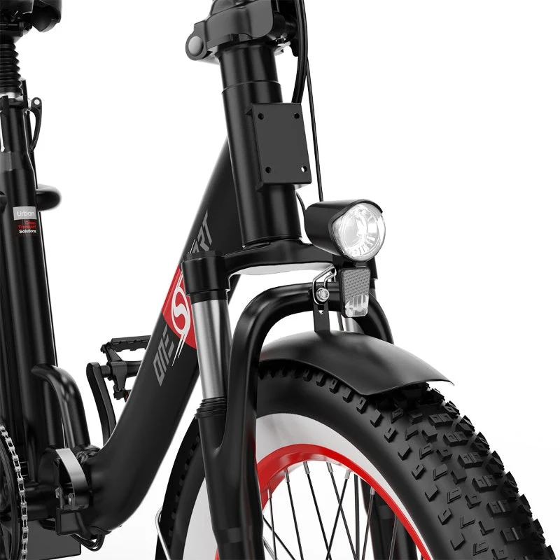 ONESPORT OT16-2 Durchstieg Elektrisches Pendler-Klapprad Kombination