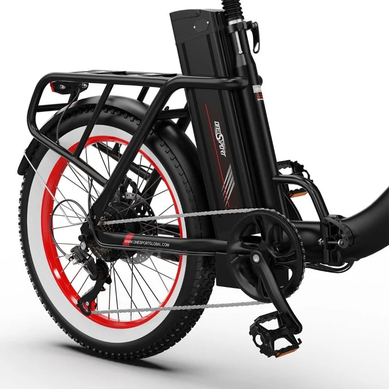 ONESPORT OT16-2 Durchstieg Elektrisches Pendler-Klapprad Kombination