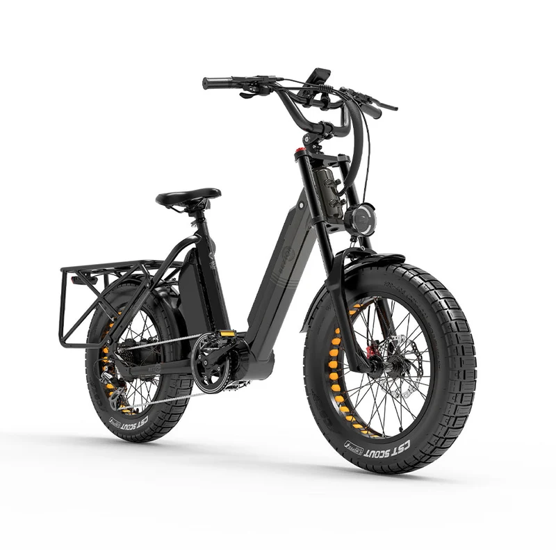 BEZIOR X500MAX 20" Fetter Reifen Elektrisches Mountainbike 750W Motor 48V 37,5Ah Batterie