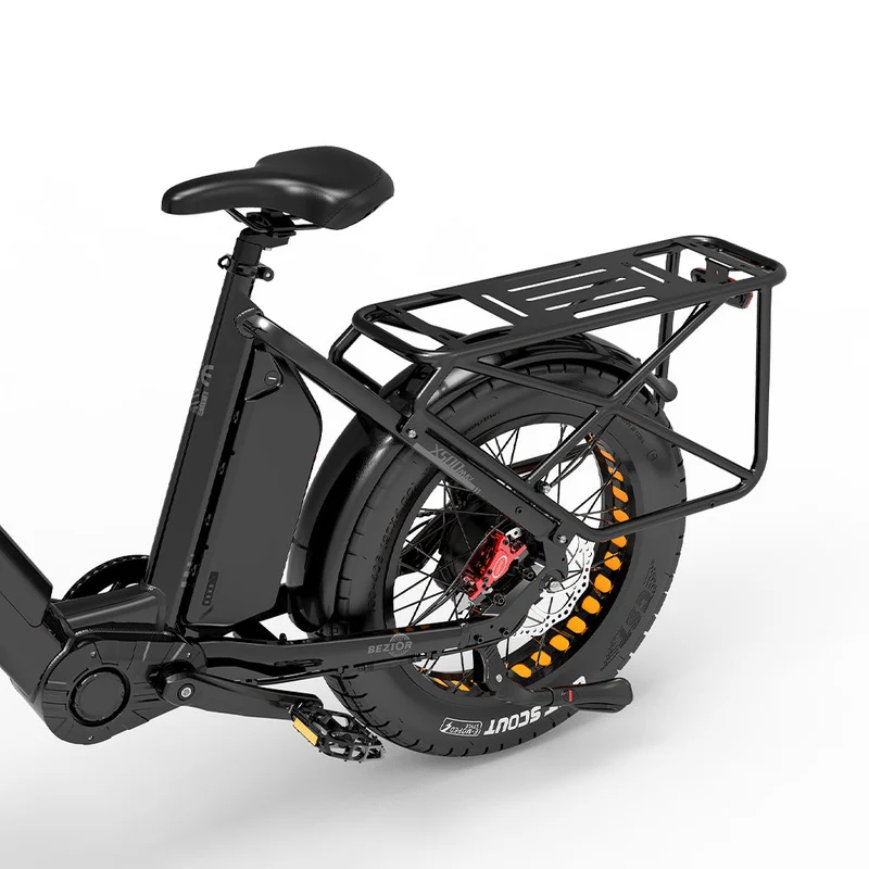 BEZIOR X500MAX 20" Fetter Reifen Elektrisches Mountainbike 750W Motor 48V 37,5Ah Batterie