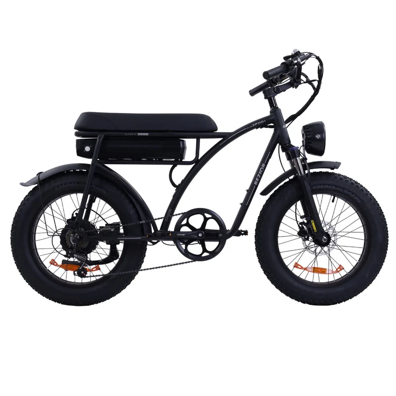 BEZIOR XF001 PLUS 20" Fetter Reifen Retro Elektrofahrrad 1000W Motor 48V 17,5Ah Batterie