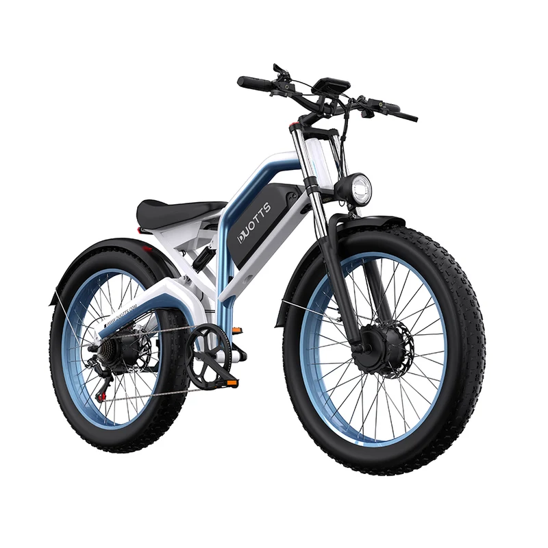 DUOTTS N26 26" Fat Tire Electric Mountainbike 750W Doppelmotoren 48V 20Ah Batterie