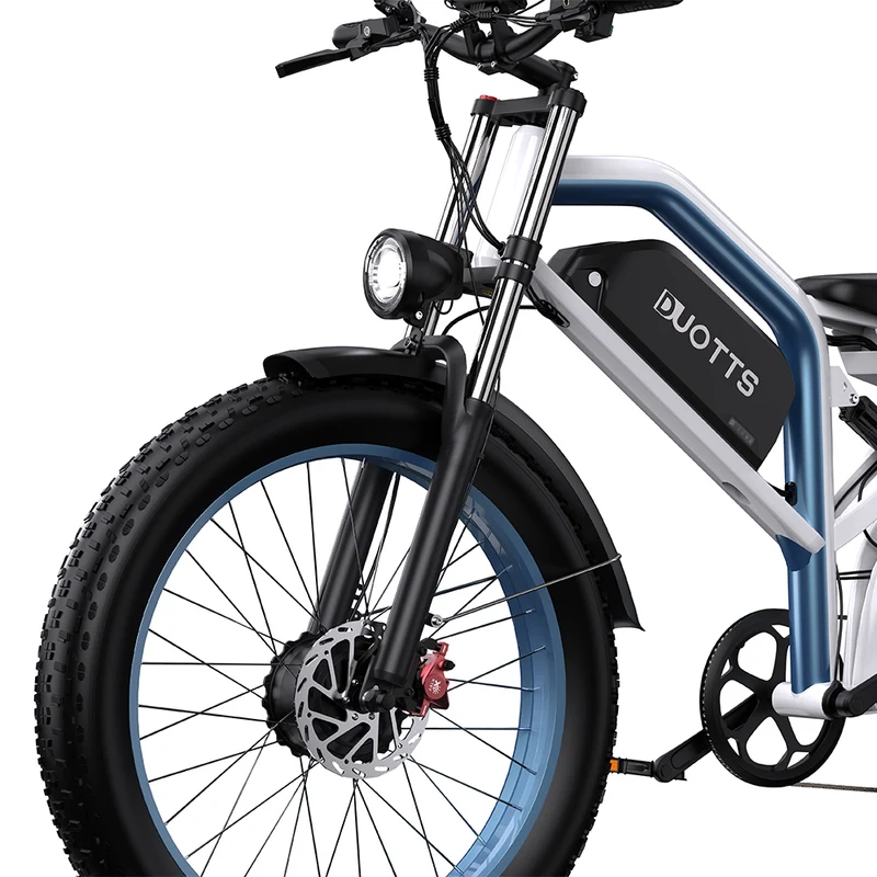DUOTTS N26 26" Fat Tire Electric Mountainbike 750W Doppelmotoren 48V 20Ah Batterie