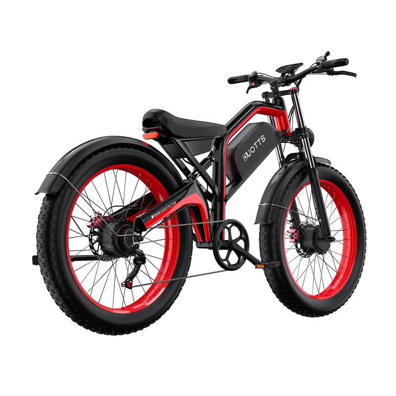 DUOTTS N26 26" Fat Tire Electric Mountainbike 750W Doppelmotoren 48V 20Ah Batterie