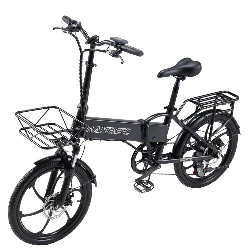 RANDRIDE YA20 20" Klapprad E-Bike 500W Motor 48V 12,8Ah Batterie