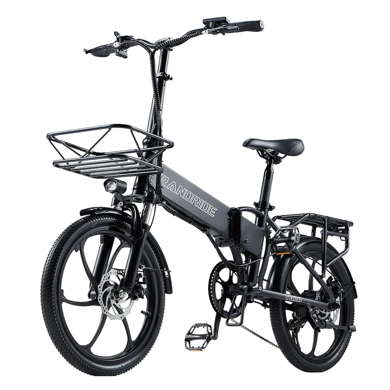 RANDRIDE YA20 20" Klapprad E-Bike 500W Motor 48V 12,8Ah Batterie