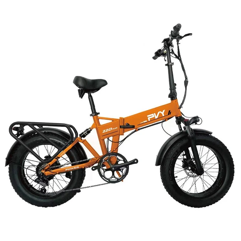 PVY Z20 Plus 20" Fat Tire Elektro-Faltrad 1000W Motor 48V 16,5Ah Batterie
