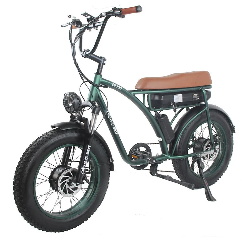 GOGOBEST GF750 20" Fetter Reifen Elektro-All-Terrain-Fahrrad 1000W*2 Doppelmotoren 48V 17,5Ah Batterie