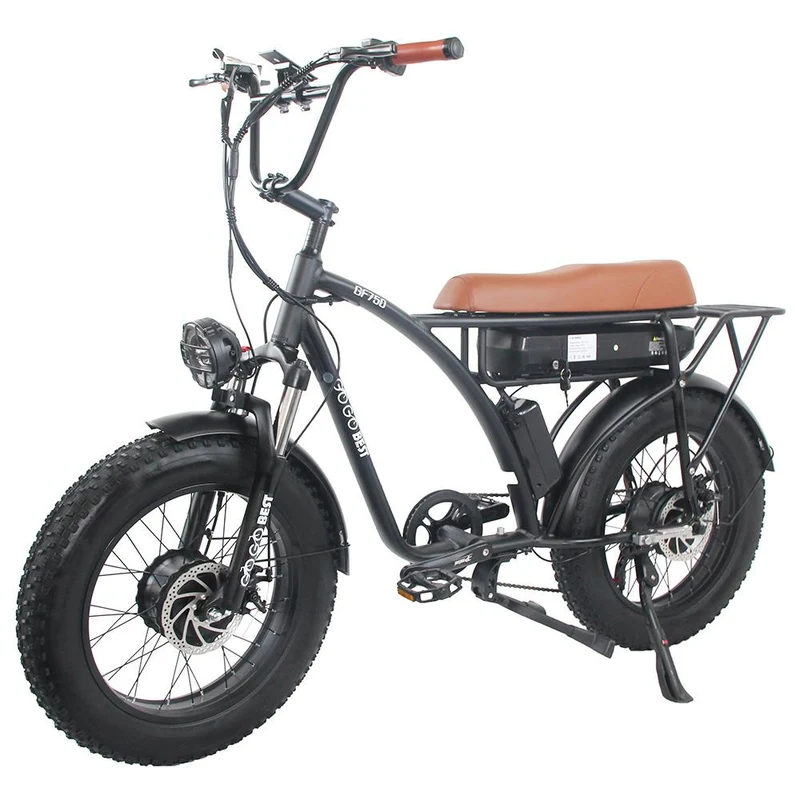 GOGOBEST GF750 20" Fetter Reifen Elektro-All-Terrain-Fahrrad 1000W*2 Doppelmotoren 48V 17,5Ah Batterie