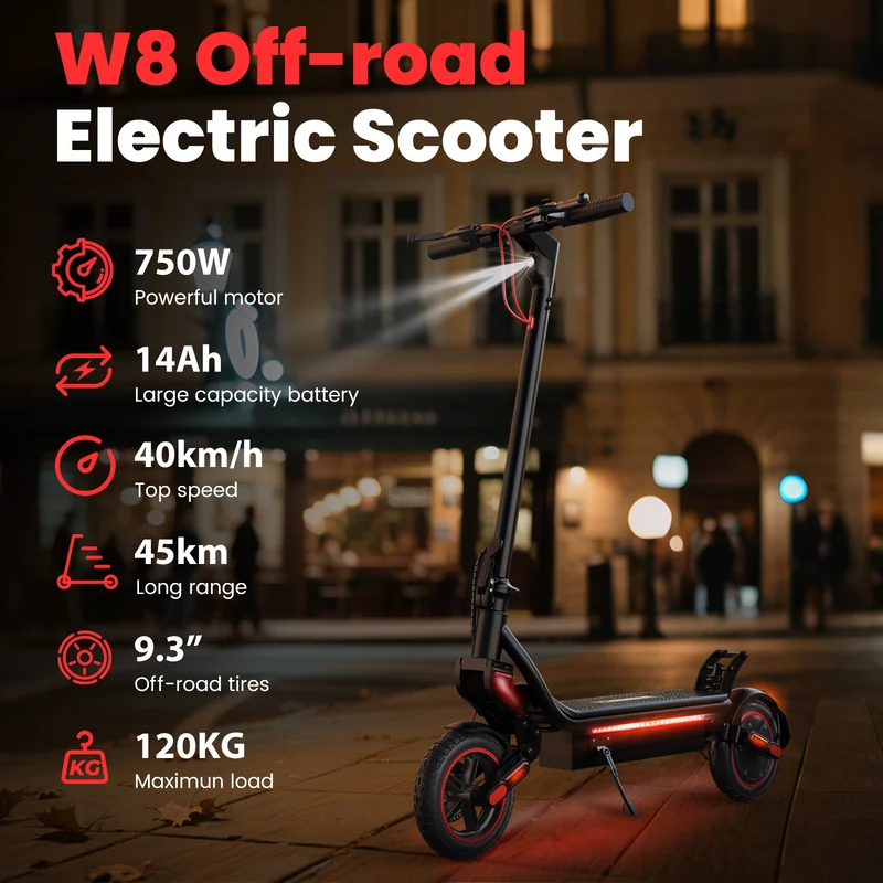 iScooter W8 750W Commuter Electric Scooter