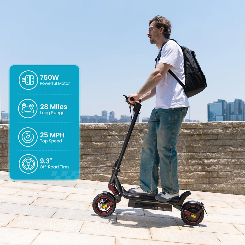 iScooter W6 500W Commuting Electric Scooter