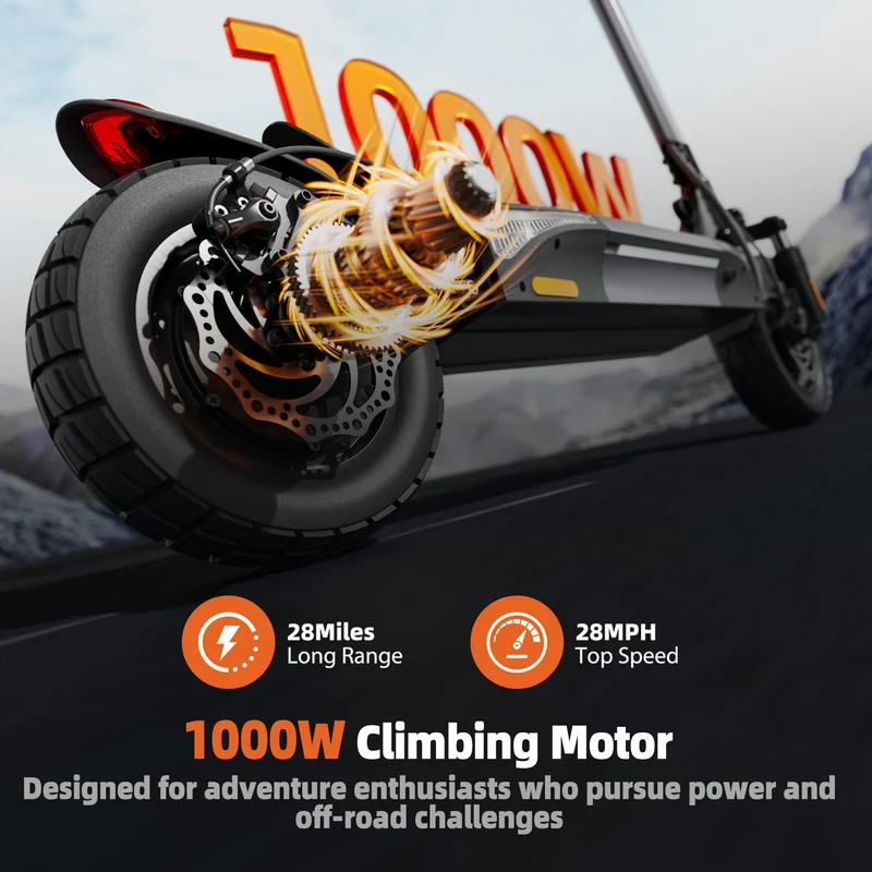 iScooter W9 1000W Off Road Electric Scooter