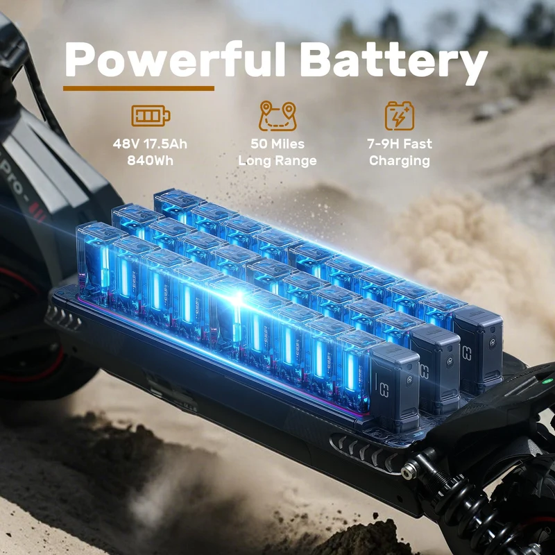 iScooter iX7Pro 2000W Off Road Electric Scooter