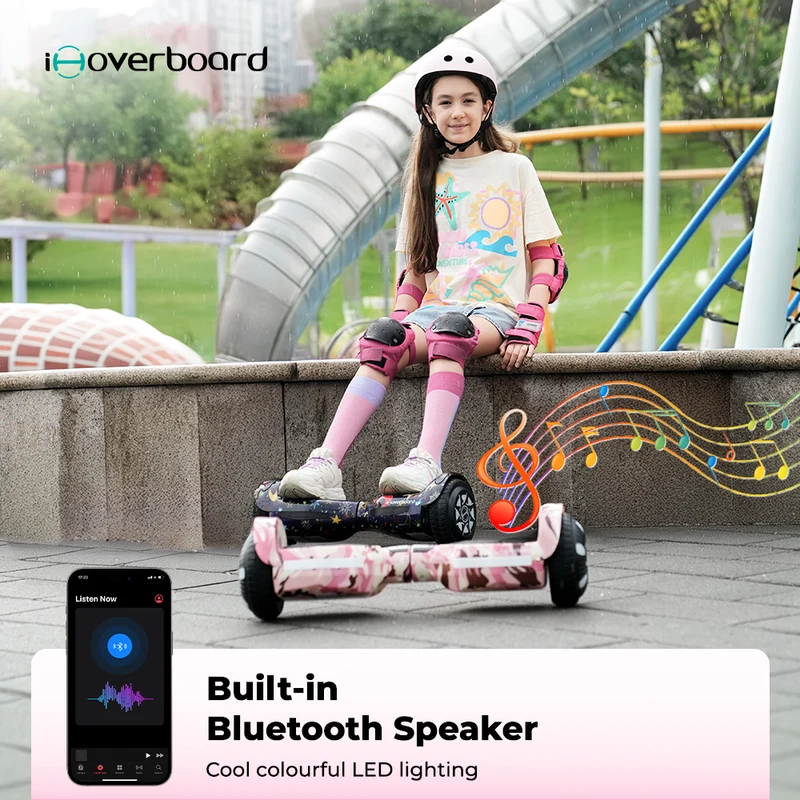 H2 Self Balancing Hoverboard with Bluetooth & LED 6.5"