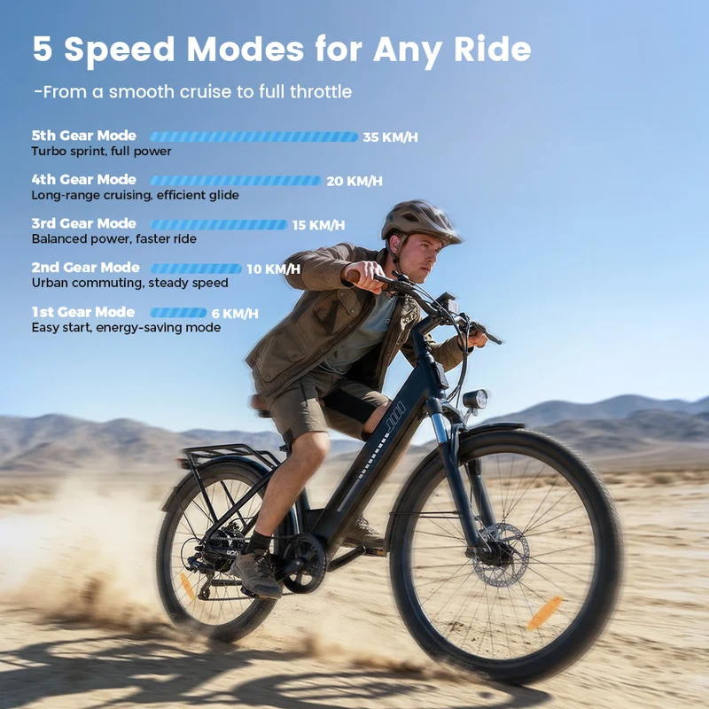 UcityS Urban Commuter Electric Bike
