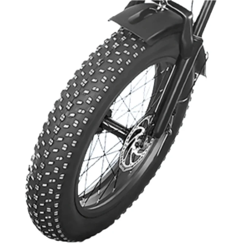 EMOKO C91 20" Fat Tire Elektro-Geländefahrrad 1000W Motor 48V 20Ah Batterie