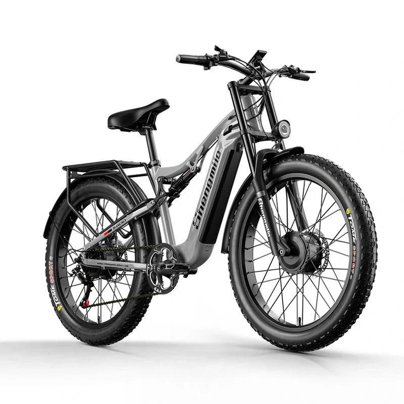 SHENGMILO S600 26" Elektro-Mountainbike 2000W Doppelmotor 48V 17.5Ah Batterie