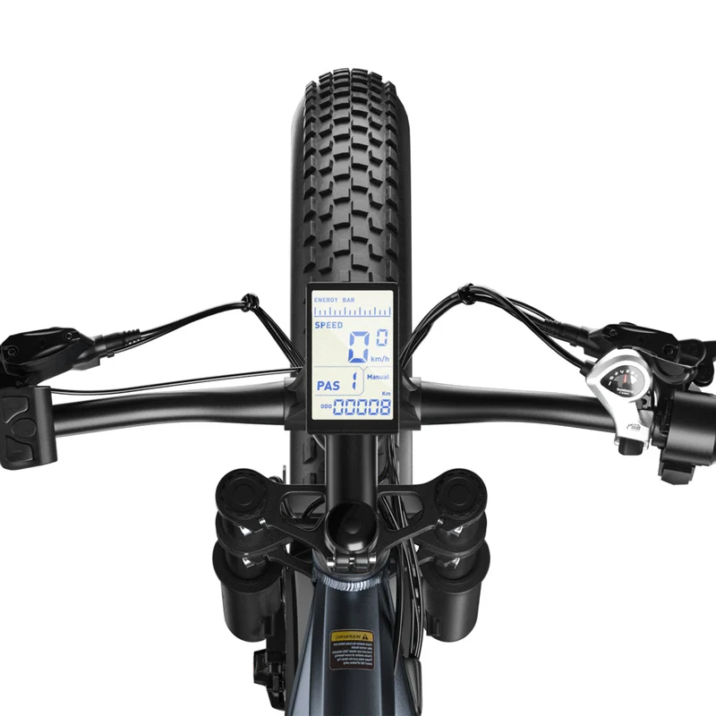 SHENGMILO MX05 26" Fat Tire Elektro-Mountainbike 1000W Motor 48V 17,5Ah Batterie