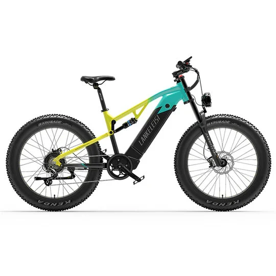 LANKELEISI RV800 Plus 26" Elektro-Mountainbike 750W Motor 48V 20Ah Batterie