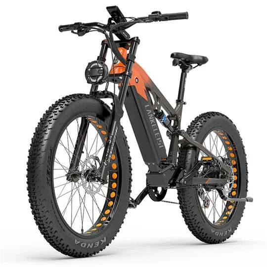 LANKELEISI RV800 Plus 26" Elektro-Mountainbike 750W Motor 48V 20Ah Batterie