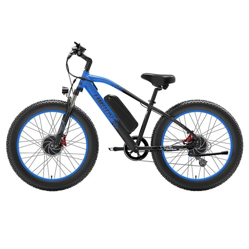 LANKELEISI MG740 PLUS 26" Fat Tire Off-Road Elektrofahrrad 1000W*2 Doppel Motor 48V 20Ah Batterie