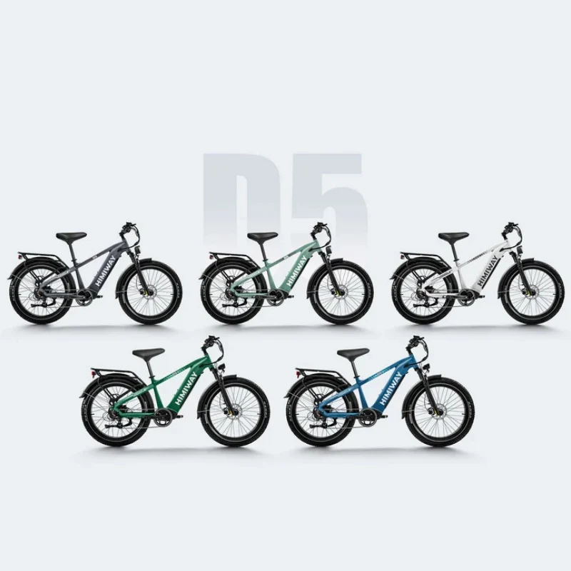 HIMIWAY D5 (Zebra) 26" Fat Tire All-Terrain Elektrofahrrad 750W Motor 48V 20Ah Batterie