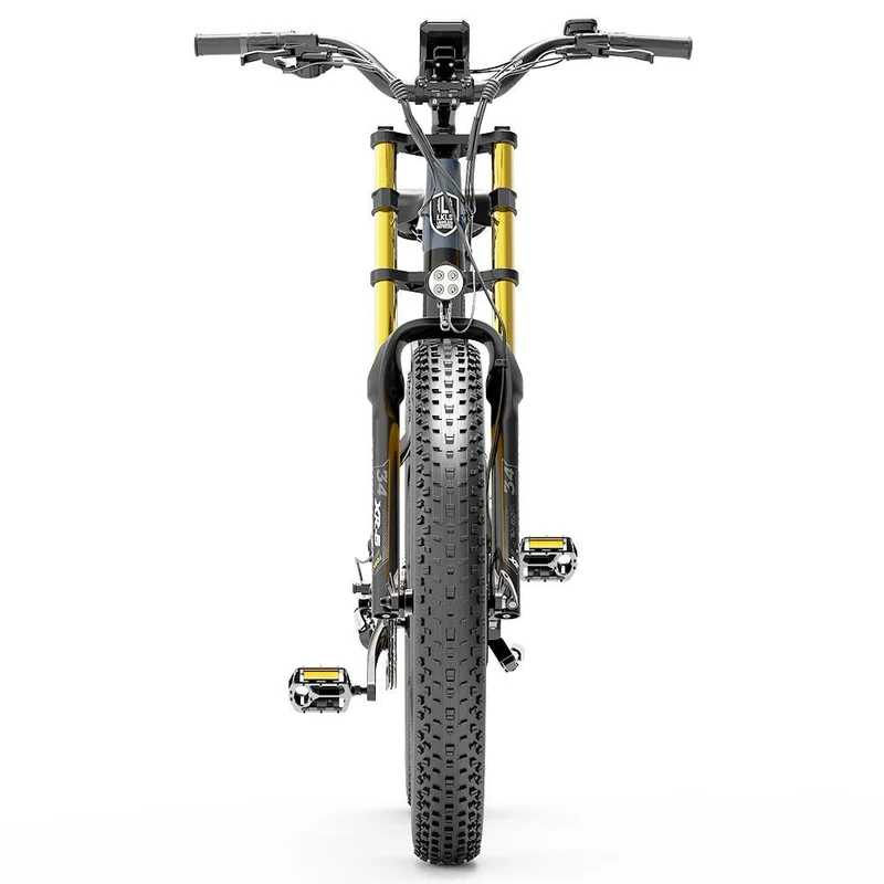 LANKELEISI RV700 26" Fat Tire Mountain Elektrofahrrad 1000W Motor 48V 16Ah Batterie