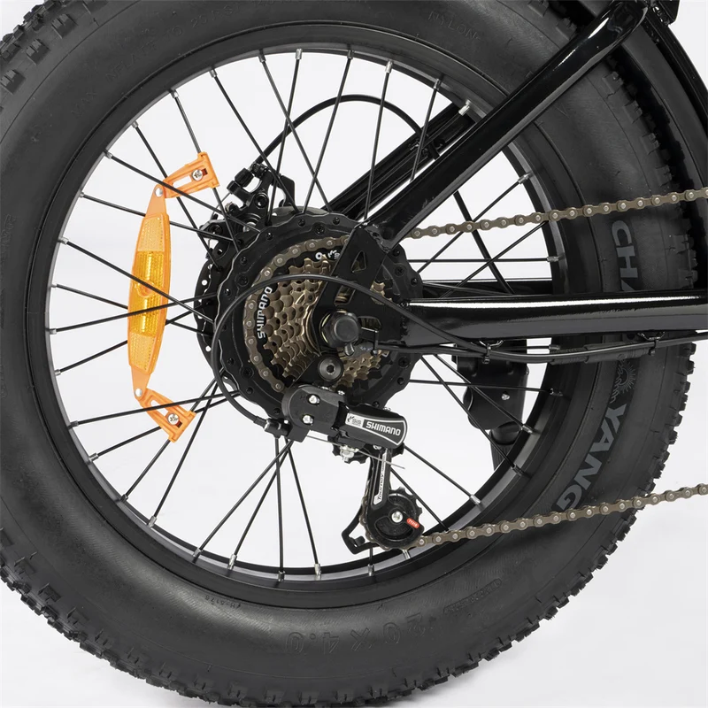 YVY C20Lite 20" Fat Tire Elektrofahrrad 1000W Motor 48V 15Ah Batterie