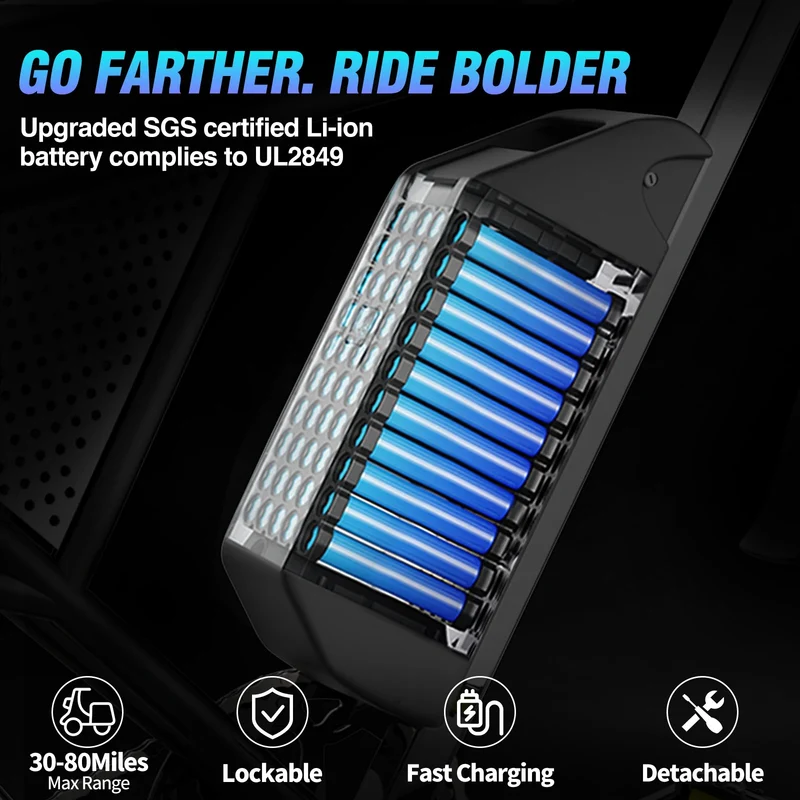 YVY C20 20" Fat Tires Elektrofahrrad 1000W Motor 48V 20Ah Batterie