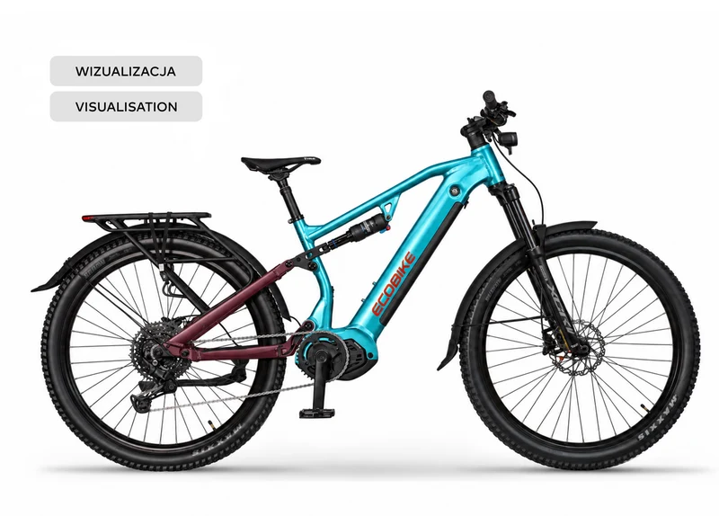 Ecobike RX 600 MAX SUV 2027 | Fully SUV E-Bike | Bafang M430 130 Nm | bis 1008 Wh