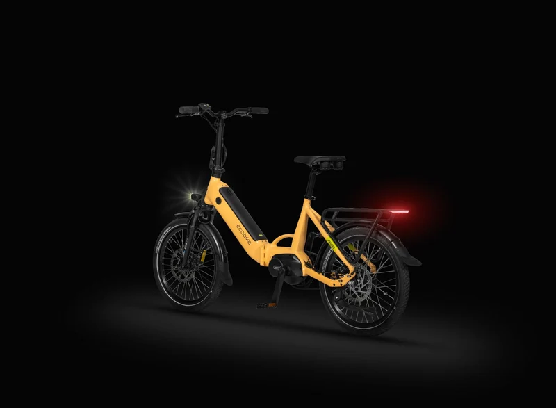 Ecobike Rhino Cruise Automatic 2027 | E-Faltrad | Automatik + Gates Riemen | Bafang M210 80 Nm