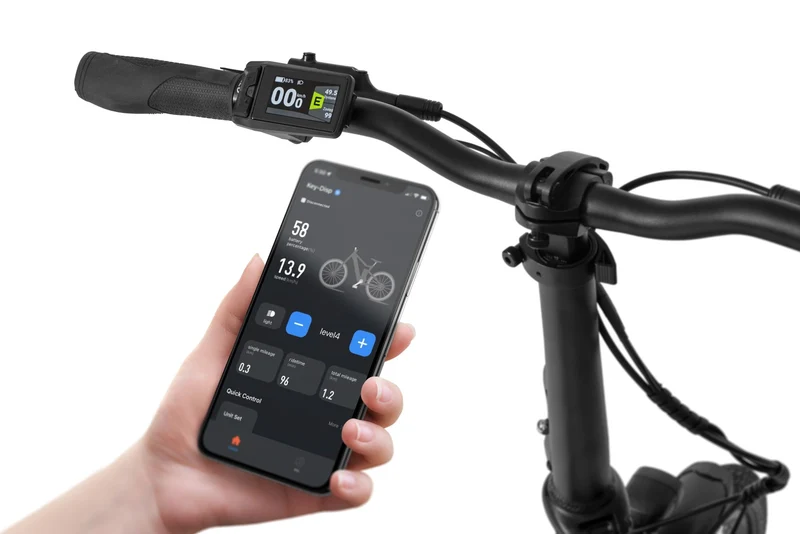 Ecobike Rhino Cruise Automatic 2027 | E-Faltrad | Automatik + Gates Riemen | Bafang M210 80 Nm
