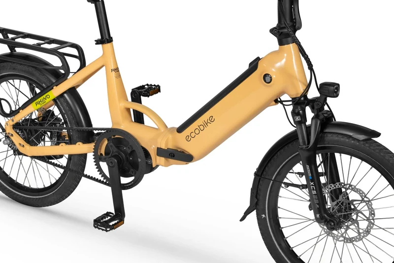 Ecobike Rhino Cruise Automatic 2027 | E-Faltrad | Automatik + Gates Riemen | Bafang M210 80 Nm