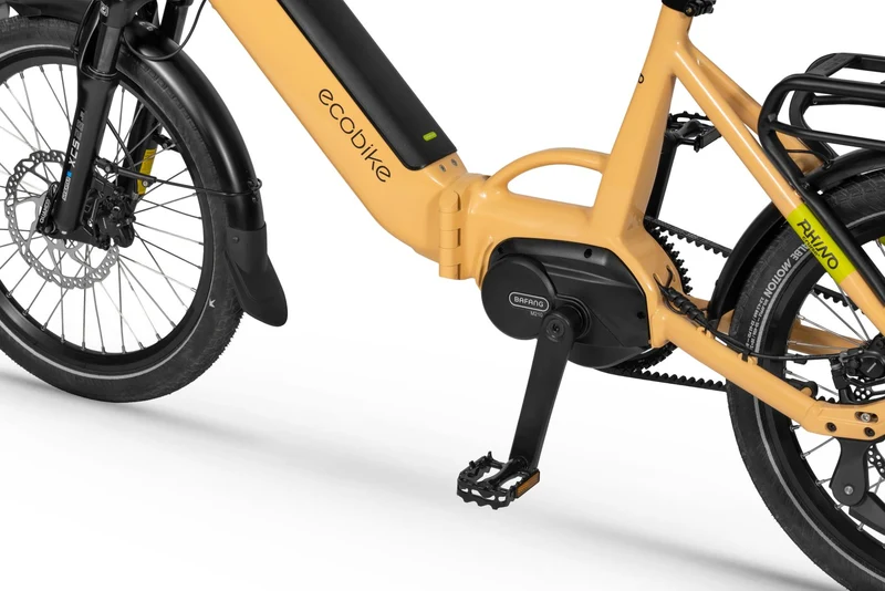 Ecobike Rhino Cruise Automatic 2027 | E-Faltrad | Automatik + Gates Riemen | Bafang M210 80 Nm