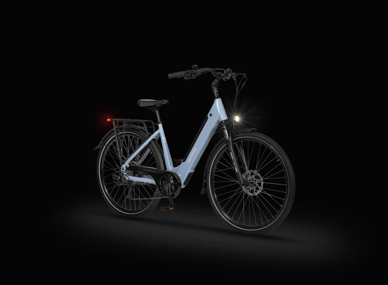 Ecobike X-City Crema 2027 | City E-Bike Tiefeinsteiger | Bafang 45 Nm | bis 630 Wh