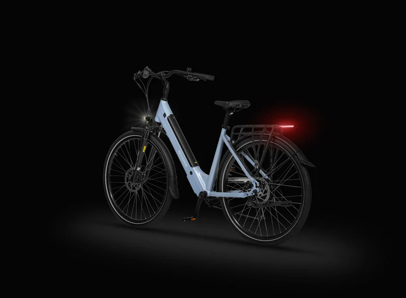 Ecobike X-City Crema 2027 | City E-Bike Tiefeinsteiger | Bafang 45 Nm | bis 630 Wh