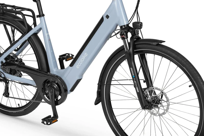 Ecobike X-City Crema 2027 | City E-Bike Tiefeinsteiger | Bafang 45 Nm | bis 630 Wh