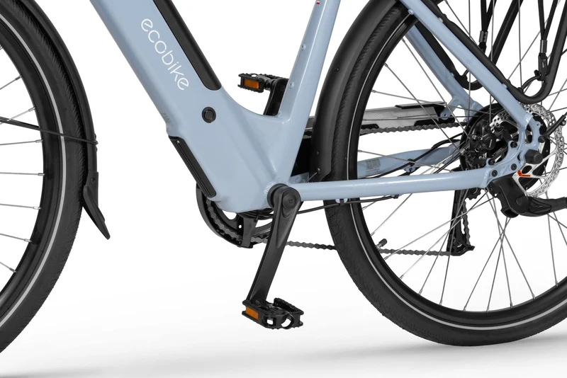Ecobike X-City Crema 2027 | City E-Bike Tiefeinsteiger | Bafang 45 Nm | bis 630 Wh