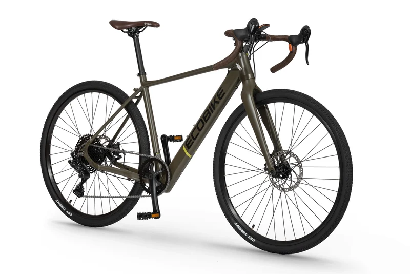 Ecobike Forest Plus 2026 – Gravel E-Bike | Dual-Akku 601 Wh | Microshift 10-Gang