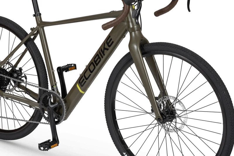 Ecobike Forest Plus 2026 – Gravel E-Bike | Dual-Akku 601 Wh | Microshift 10-Gang
