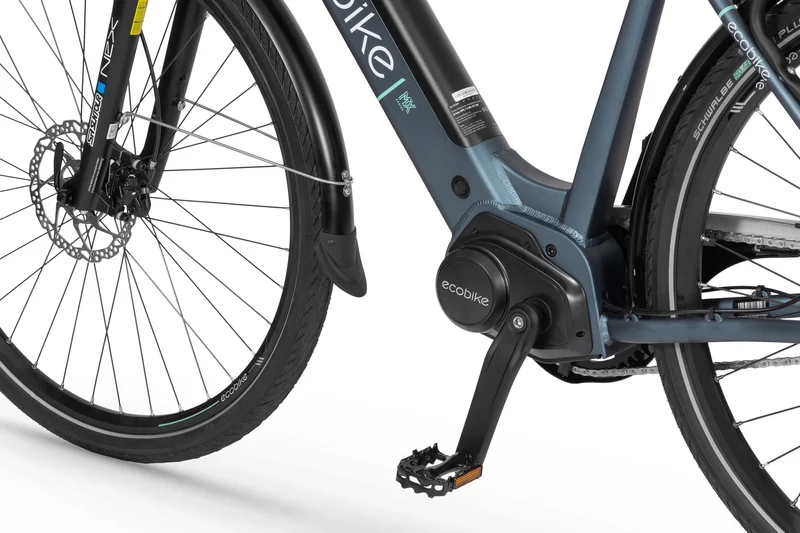 Ecobike MX Blau 20"/23" – City E-Bike Pedelec, Nabenschaltung, Ananda 100Nm
