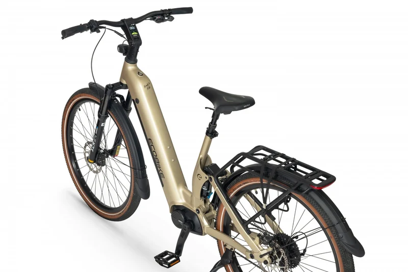 Ecobike FLEX SCHWARZ/TITAN- 2026 Trekking FULLY Power-Bike mit Bafang 100Nm Drehmoment und 900 Wh Akku