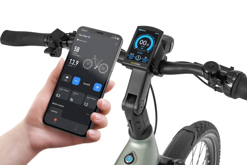 Ecobike LX 400 Silber&Black City E-Bike Pedelec, Nabenschaltung, Mittelmotor, Riemenantrieb Gates, Bafang M410HD 100Nm