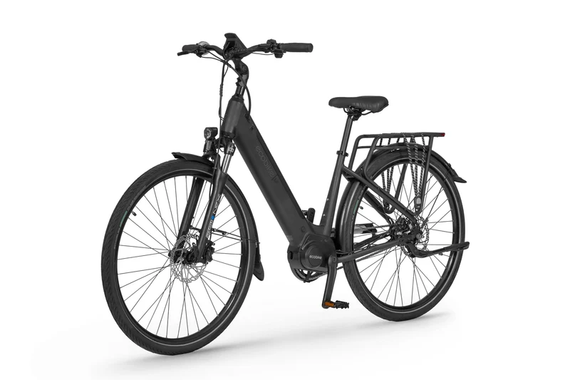 Ecobike LX Schwarz - City E-Bike Pedelec, Ananda 100Nm mit NABENSCHALTUNG