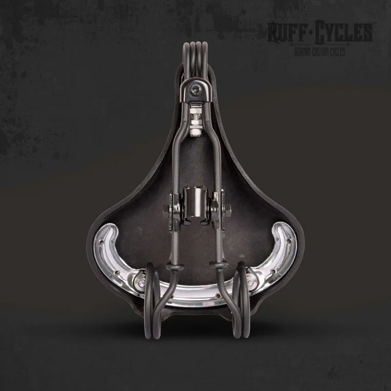 Ruff Cycles - Sattel Wrangler Schwarz (Ruffian)